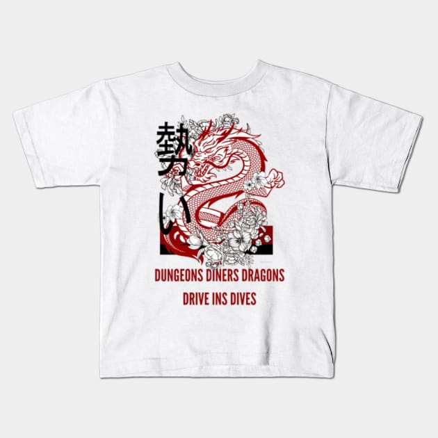 Dungeons Kids T-Shirt by sheelashop